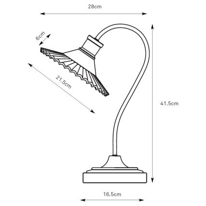 Markslöjd 109151 - Pöytävalaisin NOVIA 1xE27/60W/230V musta/savunharmaa