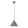 Markslöjd 109162 - TIP-riippuvalaisin johdolla 1xE27/60W/230V harmaa