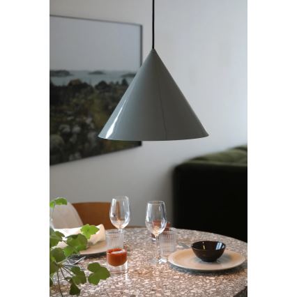 Markslöjd 109162 - TIP-riippuvalaisin johdolla 1xE27/60W/230V harmaa
