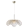 Markslöjd 109170 - Riippuvalaisin STYRKA vaijerilla 1xE27/40W/230V, halkaisija 75 cm, beige