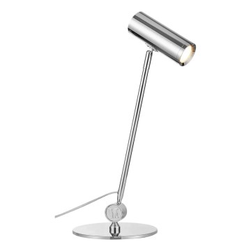 Markslöjd 109184 - LED himmennettävä pöytälamppu ARLO LED/4,9W/230V kiiltävä kromi