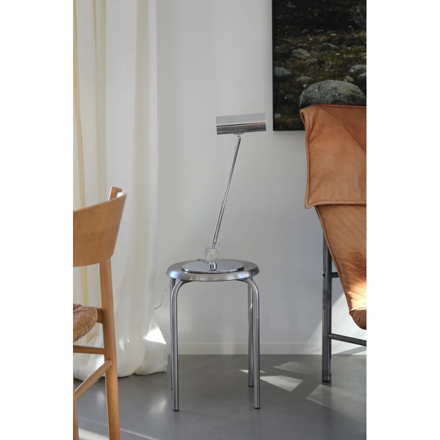 Markslöjd 109184 - LED himmennettävä pöytälamppu ARLO LED/4,9W/230V kiiltävä kromi