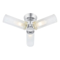 Markslöjd 109237 - Kylpyhuoneen pinta-asennettava kattovalaisin RIMINI 3xG9/20W/230V IP44 kiiltävä kromi