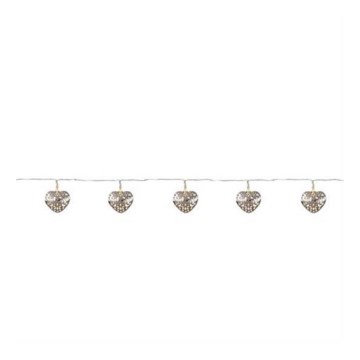 Markslöjd 703174 - LED jouluvaloketju MILLA 10xLED/3xAA 2,1m lämmin valkoinen