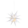 Markslöjd 704560 - LED-joulukoriste VECTRA 12xLED/0,436W/230/4,5V valkoinen 60 cm