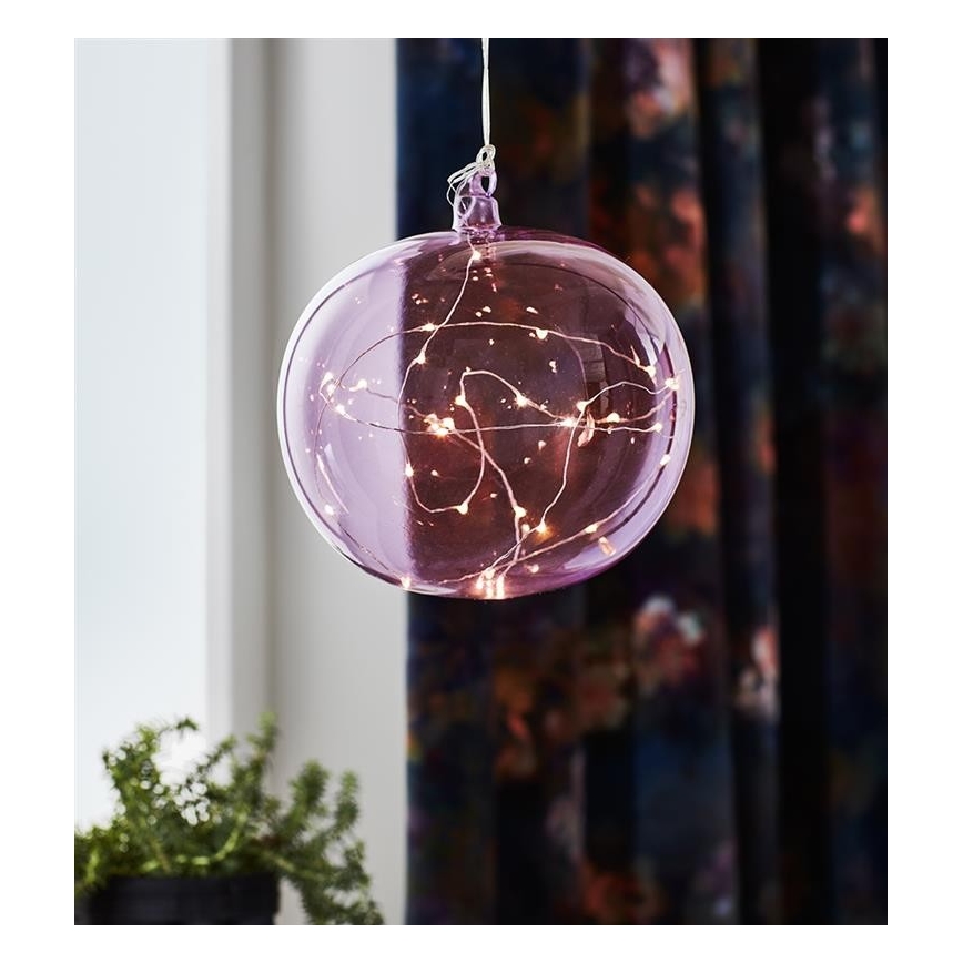 Markslöjd 704863 - LED-joulukoriste LINA 20xLED/0,6W/4,5V harmaa