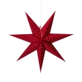 Markslöjd 704902 - joulukoristeet CLARA 1xE14/6W/230V 75 cm punainen