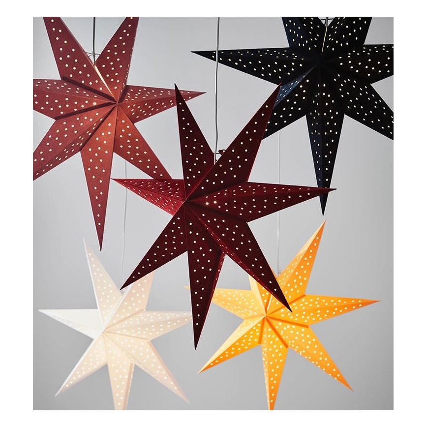 Markslöjd 704902 - joulukoristeet CLARA 1xE14/6W/230V 75 cm punainen