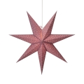 Markslöjd 704904 - joulukoristeet CLARA 1xE14/6W/230V 75 cm vaaleanpunainen