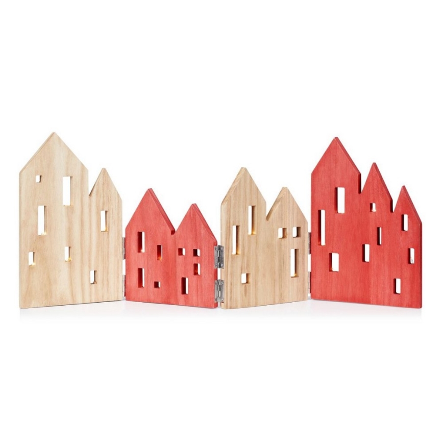 Markslöjd 705743 - LED Joulukoriste VIEW LED/0,9W/3V puu/punainen