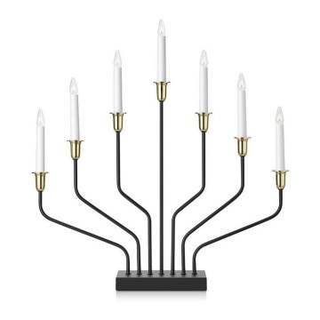 Markslöjd 705758 - Joulu kynttilänjalka BROSA XL 7xE10/3W/230V