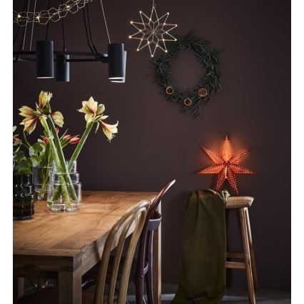 Markslöjd 705758 - Joulu kynttilänjalka BROSA XL 7xE10/3W/230V