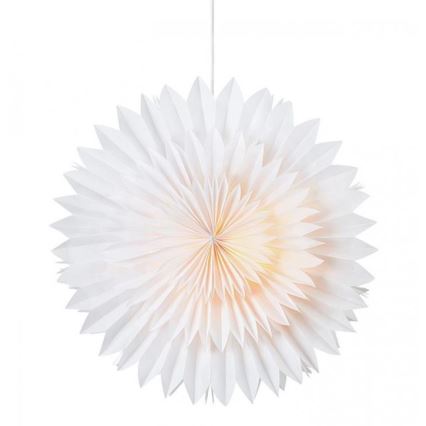 Markslöjd 705840 - Joulukoriste SOLINA 1xE14/25W/230V d. 58 cm valkoinen