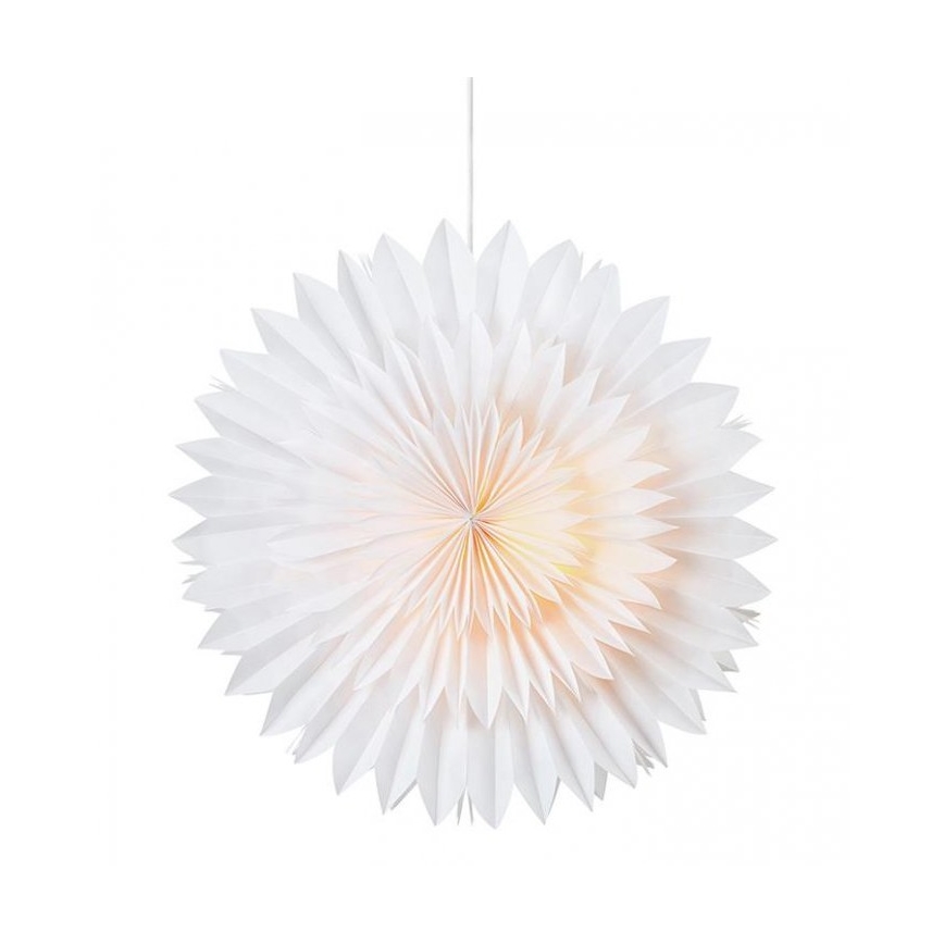 Markslöjd 705842 - Joulukoriste SOLINA 1xE14/25W/230V d. 48 cm valkoinen