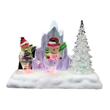 Markslöjd 706048 - LED-joulukoriste FELICITAS LED/0,24W/3xAA monivärinen