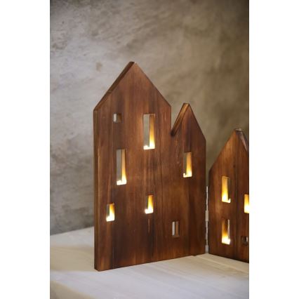 Markslöjd 706212 - LED-joulukoriste VIEW LED/0,9W/230V mänty/ruskea