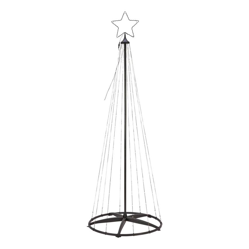 Markslöjd 706329 - ABETO LED-ulkovalosarja 200xLED/2,7W/230V 2m IP44 musta