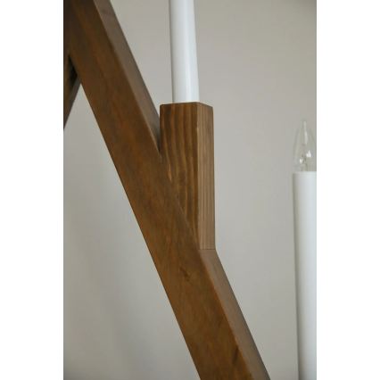 Markslöjd 706471 - Joulukynttelikkö BJURFORS 5xE10/3W/230V mänty/ruskea