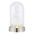 Markslöjd 706528 - LED-joulukoriste ISLA LED/0,06W/3xAA kiiltävä kromi/poro