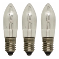 Markslöjd 8264 - SETTI 3x Kestävä Joulupolttimo TOPPLAMPA E10/3W/55V