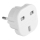 Matka-adapteri UK/EU 230V valkoinen