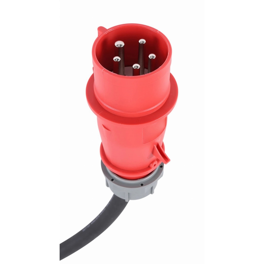 Matkalatauspiste sähköautoille EV/PHEV AC Type 2 16A/400V 22kW IP55 5m + adapteri 230V 3,7kW + kotelo