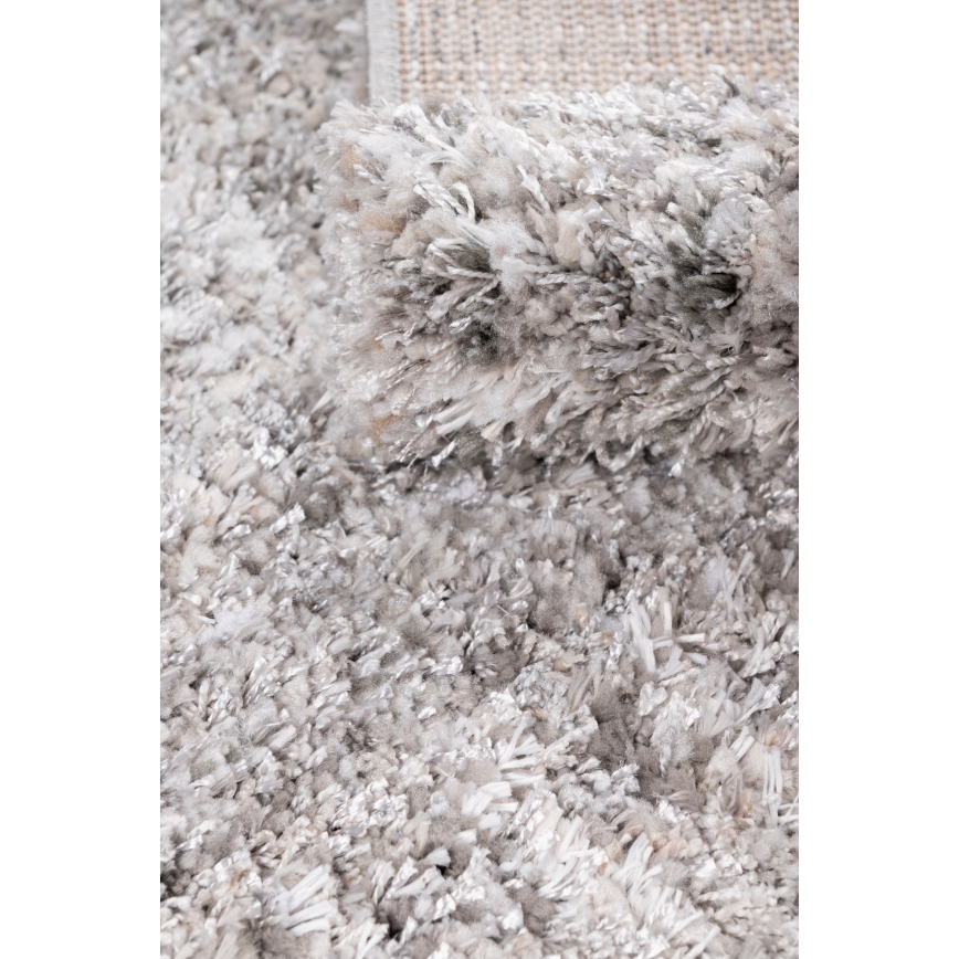 Matto BILBAO SHAGGY 80x150 cm harmaa/antrasiitti