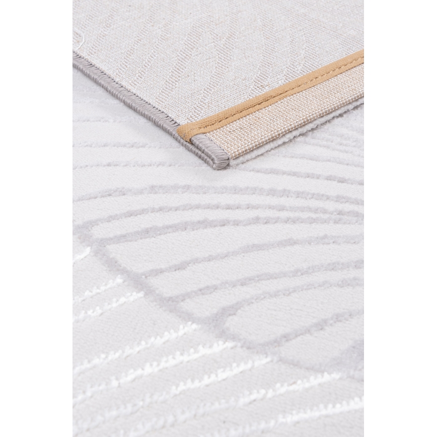 Matto CREATION 160 x 230 cm, 1950 g/m², harmaa/beige/valkoinen