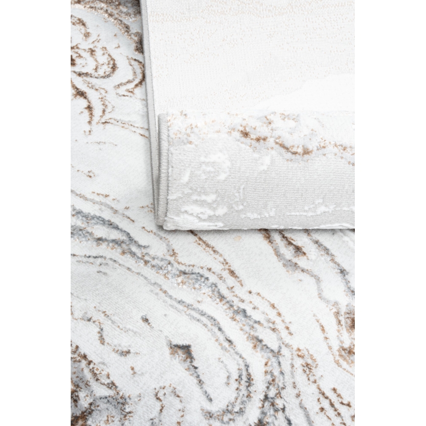 Matto CREATION 200x290 cm 1950g/m2 harmaa/ruskea/marmorikuvio