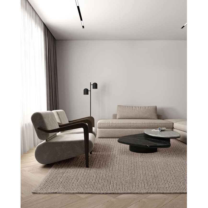 Matto FIR WOOL 70x140 cm 2600 g/m2 beige/luonnonvärinen