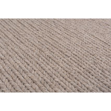 Matto FIR WOOL 70x140 cm 2600 g/m2 beige/luonnonvärinen