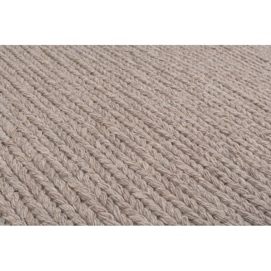 Matto FIR WOOL 70x140 cm 2600 g/m2 beige/luonnonvärinen