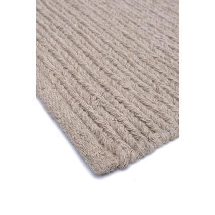 Matto FIR WOOL 70x140 cm 2600 g/m2 beige/luonnonvärinen