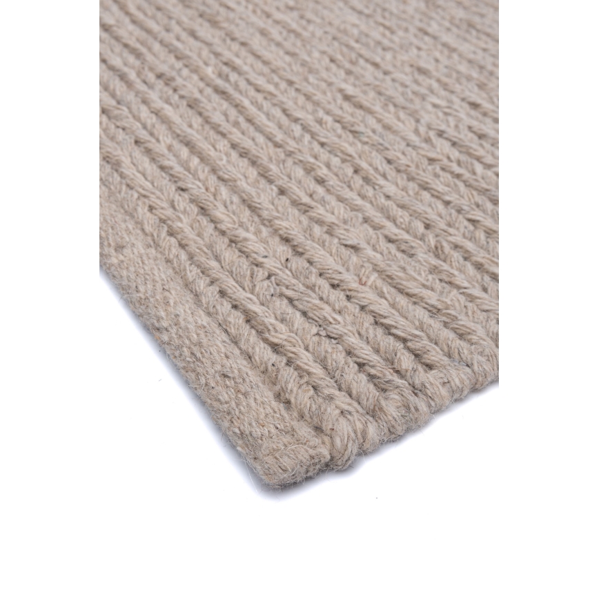 Matto FIR WOOL 70x140 cm 2600 g/m2 beige/luonnonvärinen