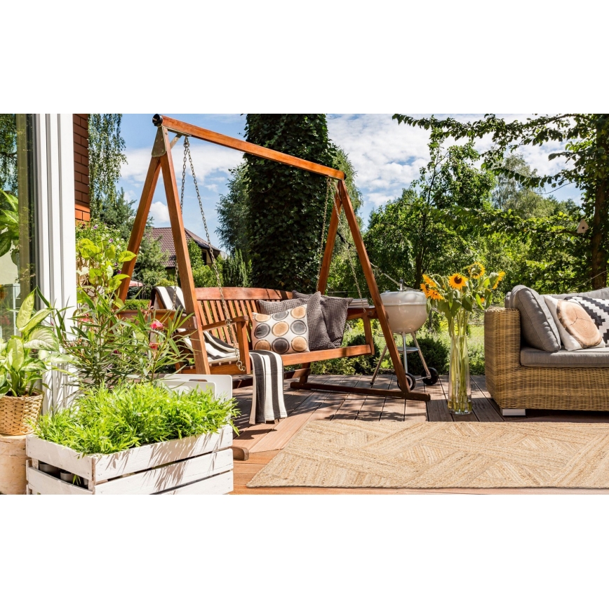 Matto JUTA 70x140 cm beige/luonnonvärinen