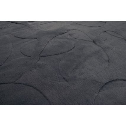 Matto RABBIT 3D 160x230 cm antrasiitti