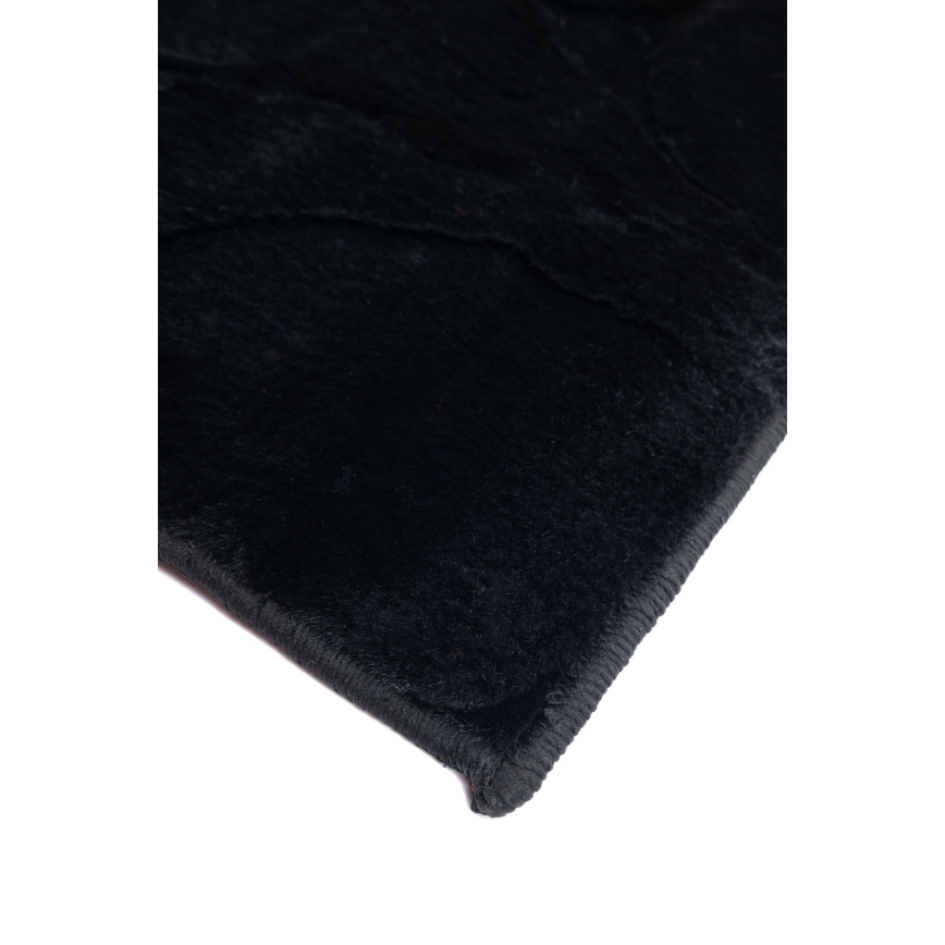 Matto RABBIT 3D 160x230 cm musta