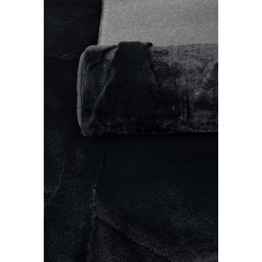 Matto RABBIT 3D 160x230 cm musta