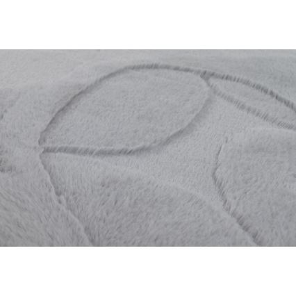 Matto RABBIT 3D 80x150 cm vaaleanharmaa