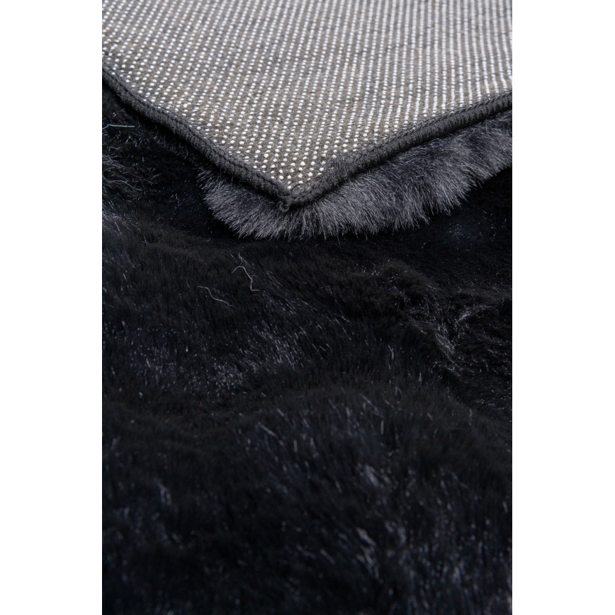 Matto RABBIT BUBBLE 120x170 cm musta