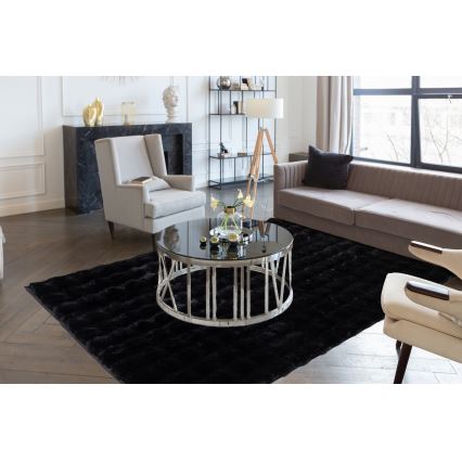 Matto RABBIT BUBBLE 160x230 cm musta