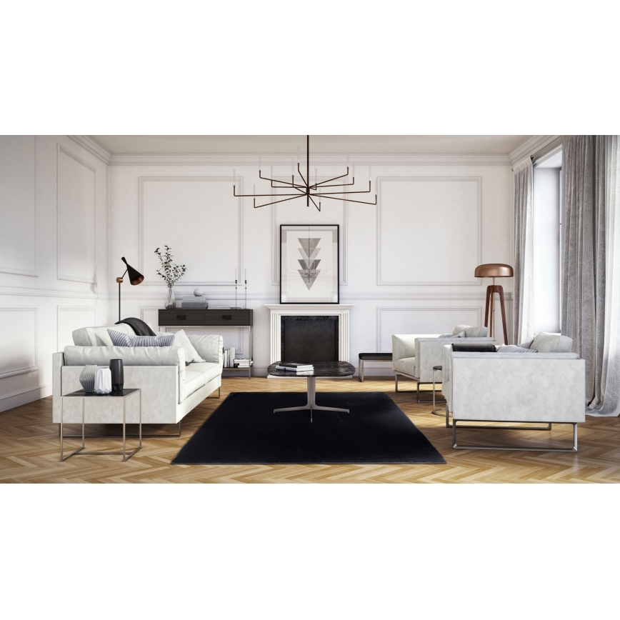 Matto RABBIT-FOX 120x160 cm musta