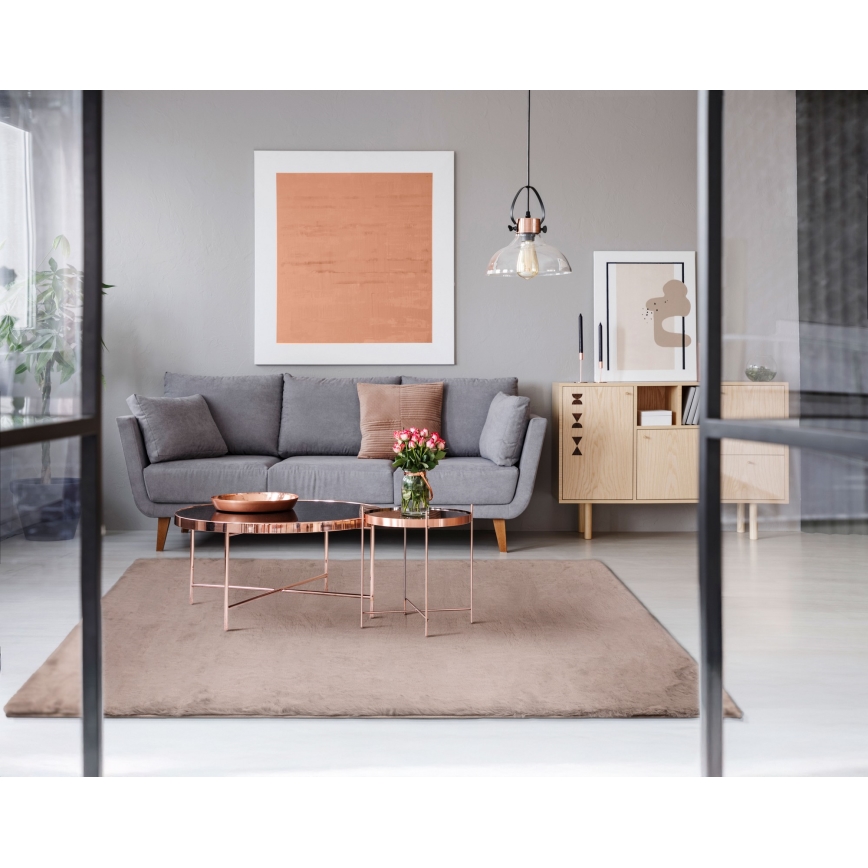 Matto RABBIT-ROSA NEW 80x150 cm 2000g/m2 beige