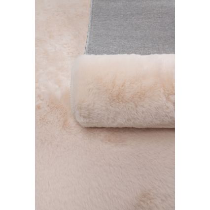 Matto RABBIT-ROSA NEW 80x150 cm 2000g/m2 kermanvalkoinen