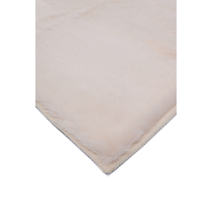Matto RABBIT-ROSA NEW 80x150 cm 2000g/m2 kermanvalkoinen