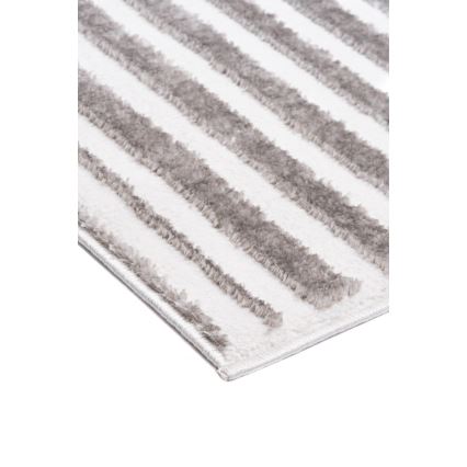 Matto SALAMANCA 120x170 cm harmaa/valkoinen