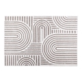 Matto SALAMANCA 200x280 cm harmaa/valkoinen