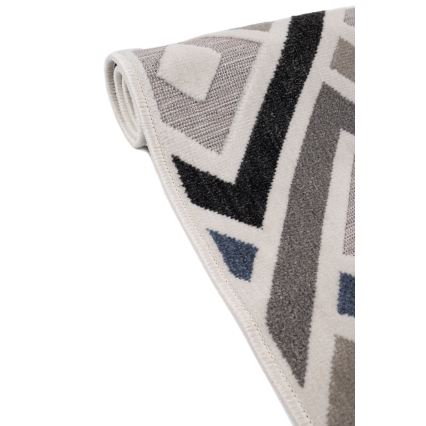 Matto SHIFT 160x220 cm harmaa/sininen/beige