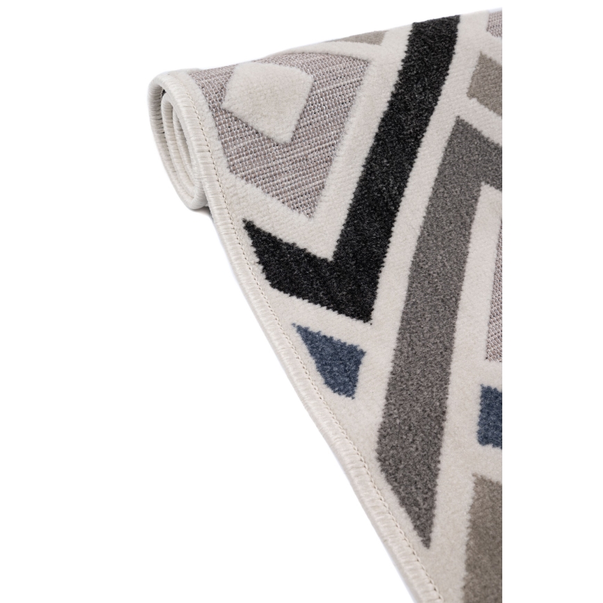 Matto SHIFT 160x220 cm harmaa/sininen/beige