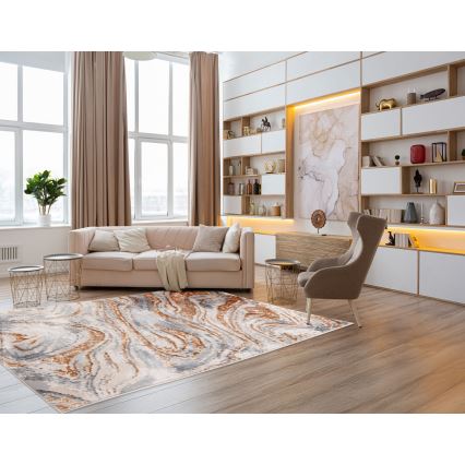 Matto STONE 120x160 cm beige/harmaa